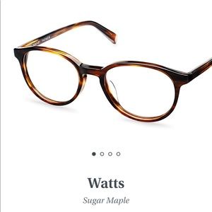 Warby Parker Brand NEW, Watts Sugar Maple, Women’s
